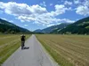über den Radweg Richtung Arnbach vor Tassenbach