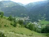 Abfahrt vom Marterle nach Witschdorf unten Lainach