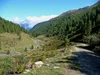 Abfahrt von Michelbacher Alm Richtung Klosterfraünalm