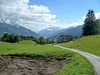Abfahrt von Klosterfraünalm Richtung Schlaiten