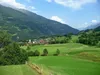 Abfahrt von Klosterfraünalm Richtung Schlaiten