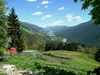 Abfahrt durch das Silvestertal Richtung Winnebach Blick Richtung Österreich