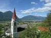 von Dölsach Richtung Stronach Blick Richtung Lienz
