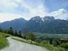 von Dölsach Richtung Stronach Blick Richtung Lienzer Dolomiten
