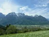 von Stronach Richtung Zwischenberger Lacke Blick Richtung Lienzer Dolomiten