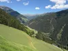 Abfahrt von Thurntaler Rast Richtung Sillian Blick ins Villgratental