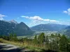 von Görtschach Richtung Trattenberg Blick Richtung Lienzer Talboden