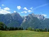 bei Trattenberg Blick Richtung Lienzer Dolomiten