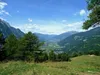bei Rabantalm Blick Richtung Lienzer Talboden