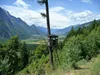 von Rabantalm Richtung Nörsach hinten Lienzer Talboden
