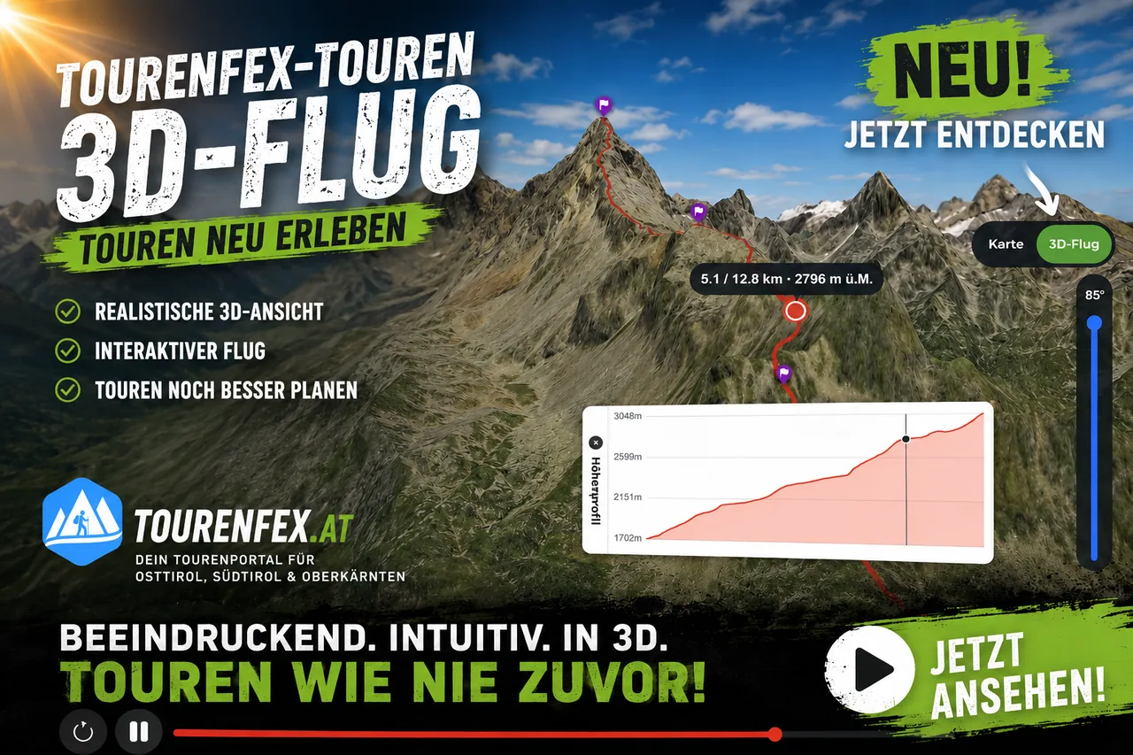 Tourenfex 3D-Flug: Touren neu erleben