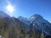 bei Dolomitenhütte Blick Richtung SW rechts Spitzkofel