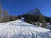 von Dolomitenhütte bis zum Aürlingköpfl hinten Laserzwand
