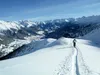 von Bläß Richtung Gipfel Berger Kogel Blick zurück