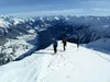 die letzten Meter Blick zurück