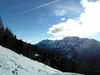 von Mauthütte bis zur Lanerkaser Blick Richtung Lienzer Dolomiten