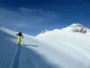 von Kerer-Hochalm Richtung Hohes Tor hinten Mitte Brunnerkogel