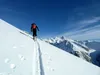 vom Hohen Tor bis zum Gipfel Brunnerkogel hinten Großglockner