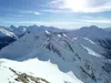 Blick vom Gipfel Brunnerkogel Richtung Süden