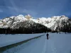 über das Gemärk Richtung Valon de Colfiedo Mitte li Hohe Gaisl
