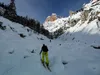 durch das Valon de Colfiedo Mitte Hohe Gaisl