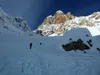 durch das Valon de Colfiedo Mitte li Forcella Colfiedo Mitte re Hohe Gaisl