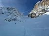 vor letzten steilen Hang Mitte Forcella Colfiedo