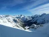 vor letzten steilen Hang Blick zurück Mitte Drei Zinne
