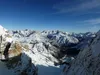Blick von Forcella Colfiedo Richtung Osten hinten Sextner Dolomiten