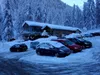 Start am Parkplatz in Kalkstein