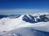 Blick vom Gipfel Gaishörndl Richtung Westen in der Mitte das Hochhorn