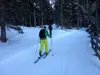 Verlassen Langlaufloipe