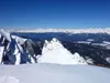 Blick vom Gipfel Großer Roßkopf Richtung NW vorne Mitte Herrstein