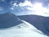 Blick von Gruberspitze Richtung Sueden re Gannekofel Mitte Machrkinkele