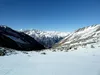 Blick bei Hörndl Richtung SW hinten Schobergruppe