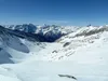 Blick von Scharte Richtung Zirmsee