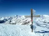 Gipfel Hocharn hinten Mitte li Großglockner