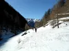 Abfahrt durch das kleine Fleißtal