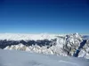 Blick vom Gipfel Hochebenkofel Richtung NNO Mitte hinten Großglockner