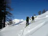 ersten Hänge nach dem Start