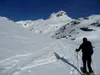 nach Grünseehütte hinten Mitte Hochgasser vorne Mitte Bärenköpfe