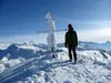 Ich am Gipfel Hochgasser