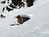 kleine Hütte vor Sieben Seen