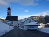 Start bei der Kirche in Hollbruck