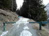 Start nach Oberlesach bei Schranken