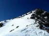 von Sattel Richtung Gipfel Hochschober