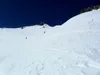 von Sattel Richtung Gipfel Hochschober