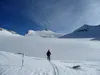 von Alter Porcher zum Kleinfleißkees hinten Mitte Hoher Sonnblick