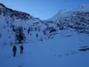 vom Start Richtung Zinsental