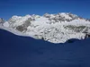 durch das Zinsental Blick Richtung Norden hinten Bildmitte das Almerhorn